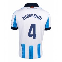 Real Sociedad Martin Zubimendi #4 Replica Home Shirt 2023-24 Short Sleeve